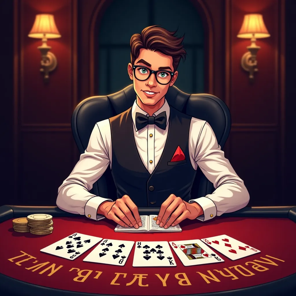 betstarexchange live dealer streaming cartoon illustration